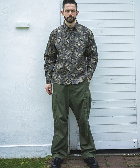 MR.OLIVE/T/C USED SATIN / M-65 CARGO PANTS ミスターオリーブ/T/Cユーズドサテン/M-65カーゴパンツパンツ